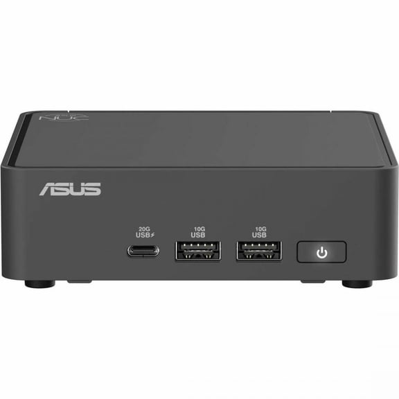 Asus NUC 15 Pro NUC15CRKU7 Barebone System - Mini PC - Intel Core Ultra 7 255H - Intel Chip - 96 GB DDR5 SDRAM DDR5-6400/PC5-51200 Maximum RAM Support - 2 Total Memory Slots - NVMe Controller - Int...