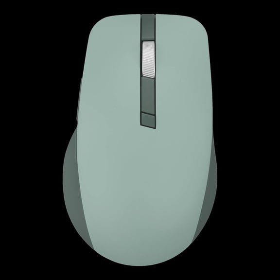 ASUS Wireless SmartO Mouse Silent Plus Dual Mode (BT/2.4GHz), up to 3 Devices, Ergonomic, 4200 DPI, Quiet Switches, Portable, for Productivity/Gaming - Green Tea Latte
