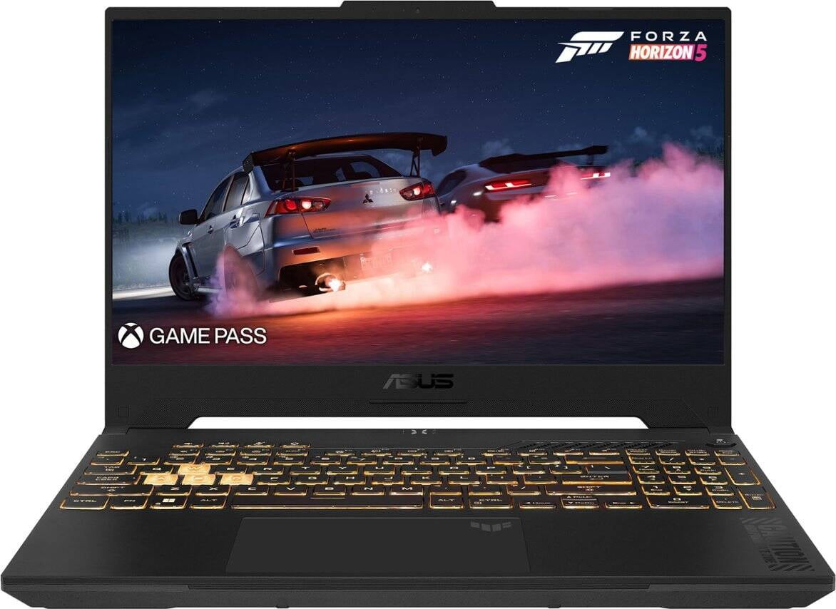 ASUS TUF Gaming F17 Gaming/Entertainment Laptop (Intel i7-12700H 14-Core,  17.3in 144Hz Full HD (1920x1080), Win 11 Home) with Microsoft 365 Personal  , Hub