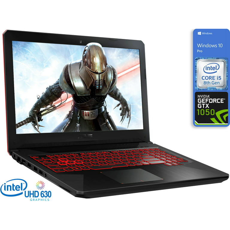 ASUS TUF 15.6 FHD Gaming Laptop, Intel Core i5, 8GB RAM, Integrated  Graphics , 128GB SSD, Windows 10, Black, FX5041050i5OB-8128nP