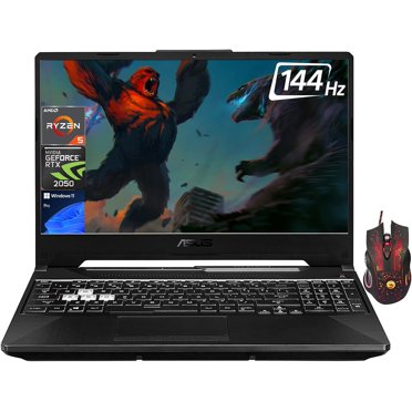 ASUS TUF A15 15.6" FHD Gaming Laptop, AMD Ryzen 5-7535HS, GeForce RTX 2050 GPU, 32GB DDR5, 2TB SSD, Wi-Fi 6, Backlit Keyboard, Windows 11 Pro