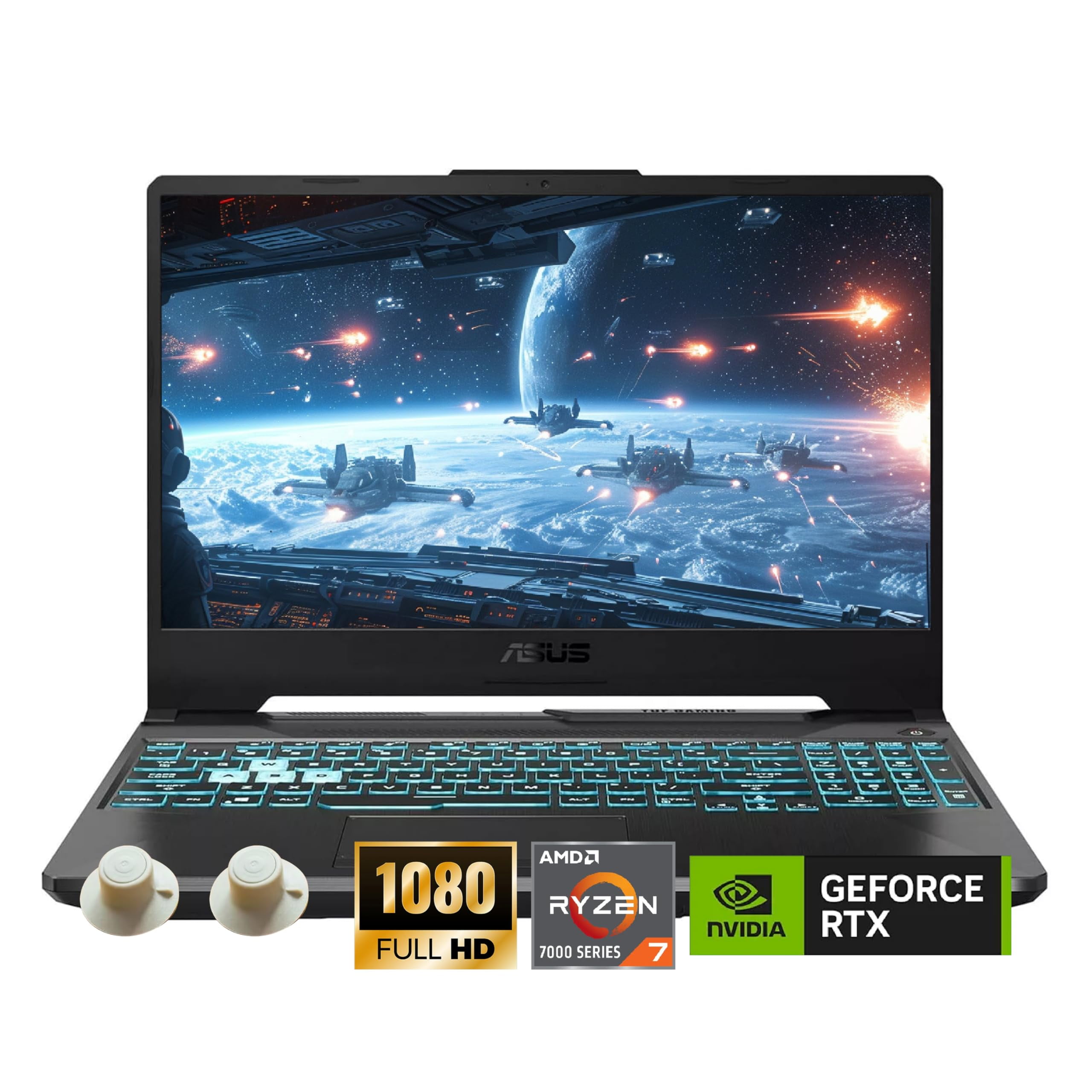ASUS TUF A15 Gaming Laptop, AMD Ryzen 7435HS Processor, NVIDIA