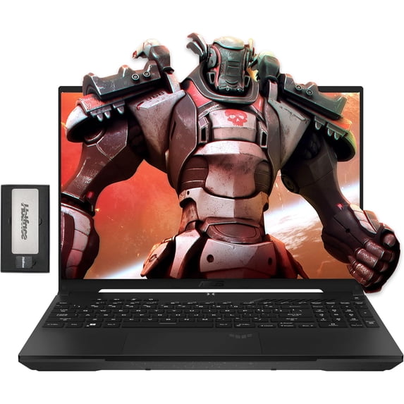 ASUS TUF A16 16" 165Hz FHD Gaming Laptop, AMD Ryzen 7-7735HS, 16GB DDR5, 1TB PCIe SSD, AMD Radeon RX 7700S, Backlit Keyboard, Dolby Atmos, WiFi 6, Off Black, Win 11 Pro, 256GB Docking Station Set