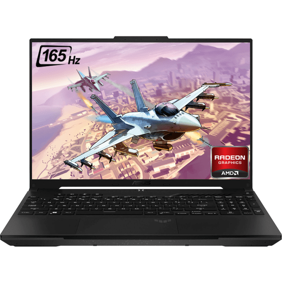ASUS TUF A16 Gaming Laptop, 16" 165Hz FHD 16:10 Display, AMD Ryzen 7 7735HS(> i9-11900H), AMD Radeon RX7700S 8G, 32GB DDR5 RAM, 2TB NVMe SSD, Backlit KB, HDMI, RJ-45, Win 11, w/ SE Accessories