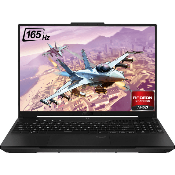 ASUS TUF A16 Gaming Laptop, 16" 165Hz FHD 16:10 Display, AMD Ryzen 7 7735HS(> i9-11900H), AMD Radeon RX7700S 8G, 64GB DDR5 RAM, 2TB NVMe SSD, Backlit KB, HDMI, RJ-45, Win 11, w/ SE Accessories
