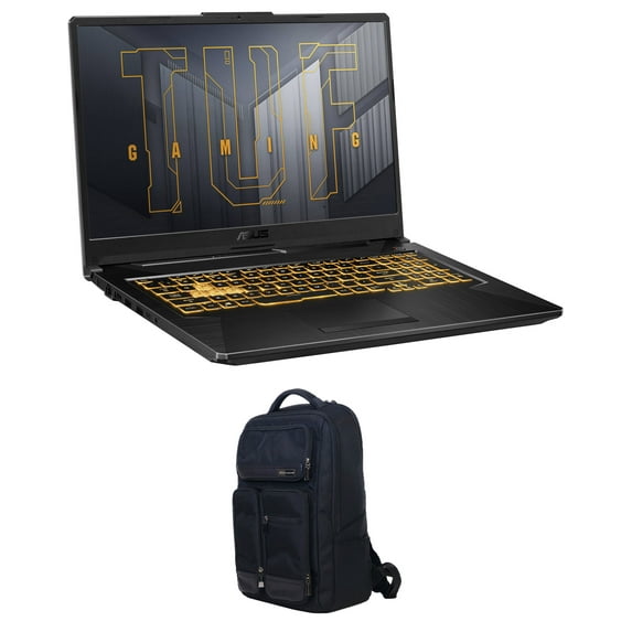 ASUS TUF A17 Gaming/Entertainment Laptop (AMD Ryzen 7 4800H 8-Core, 17.3in 144Hz Full HD (1920x1080), GeForce RTX 3050, 16GB RAM, Win 10 Home) with Atlas Backpack