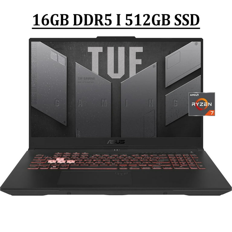 ASUS TUF A17 Gaming Laptop FHD IPS 144Hz Anti-glare Display