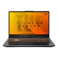 thumbnail image 1 of ASUS TUF A17 Gaming Laptop 17.3in FHD 144Hz (6-Core AMD Ryzen 5 4600H 3.00GHz, GeForce GTX 1650 4GB, 16GB RAM, Win 11 Pro), 1 of 7