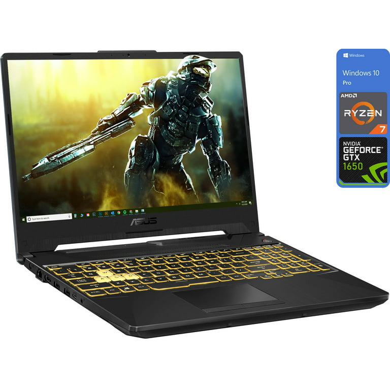  ASUS TUF Gaming A17 Gaming Laptop, 17.3” 120Hz Full HD  IPS-Type, AMD Ryzen 7 4800H, GeForce GTX 1660 Ti, 16GB DDR4, 1TB PCIe SSD,  Gigabit Wi-Fi 5, Windows 10 Home, TUF706IU-AS76 