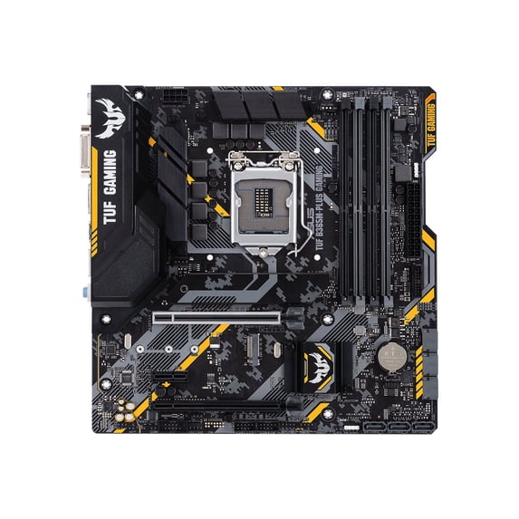 ASUS TUF B365M-PLUS GAMING (WI-FI) - Motherboard - micro ATX - LGA1151 Socket - B365 Chipset - USB 3.1 Gen 1 - Gigabit LAN, Wi-Fi, Bluetooth - onboard graphics (CPU required) - HD Audio (8-channel)