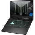 thumbnail image 1 of ASUS TUF Dash 15.6” FHD 144Hz IPS Laptop 4-Core Intel Core i7-11370H NVIDIA GeForce RTX 3050Ti 8GB DDR4 512GB NVMe SSD USB-C w/DP WiFi AX RJ-45 BT Webcam HDMI2.0 RGB Backlit KB Windows 11 Home, 1 of 9