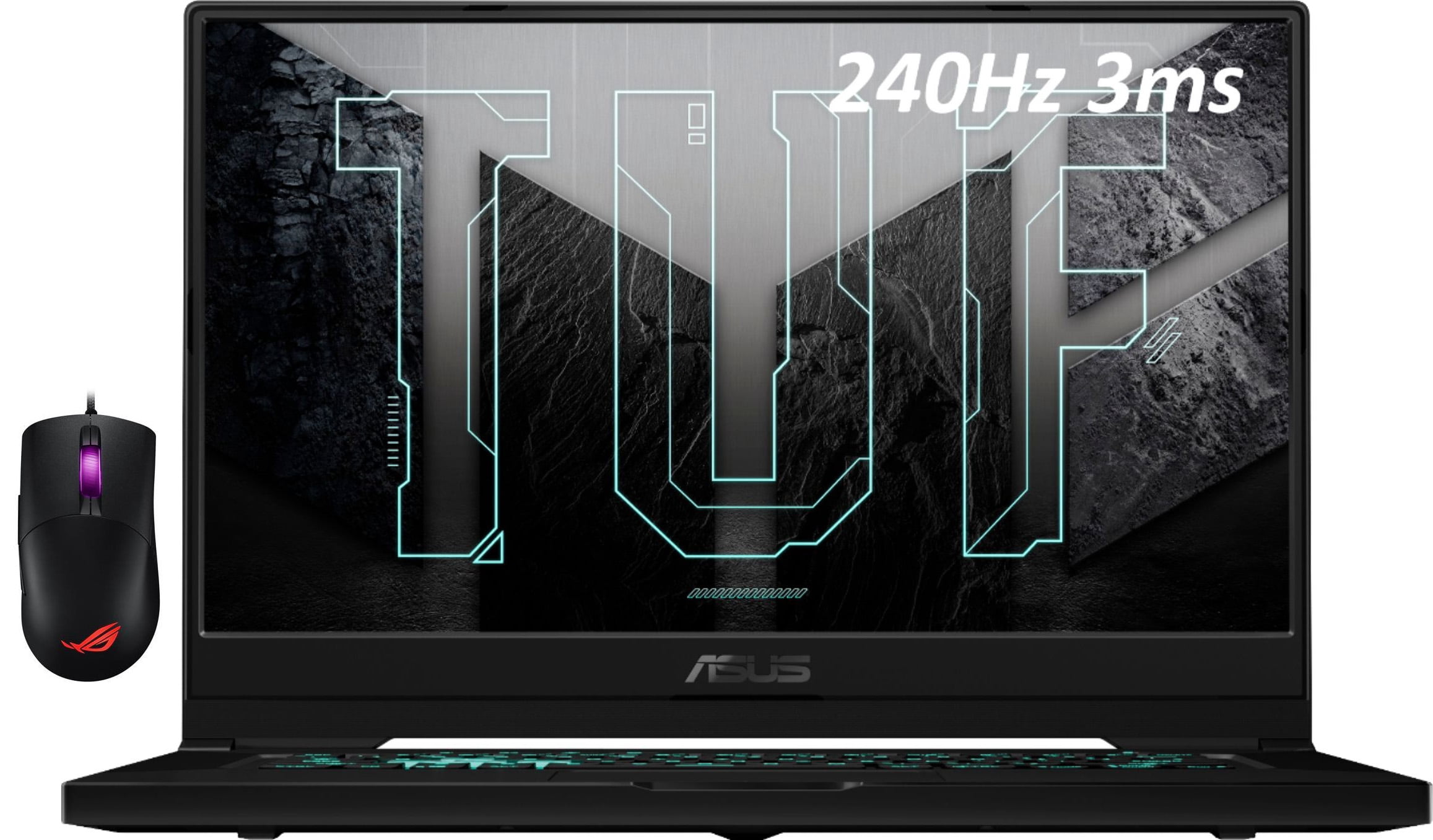 ASUS TUF Dash 15 Gaming/Entertainment Laptop (Intel i711370H 4Core, 15.6in 240 Hz Full HD (1920x1080