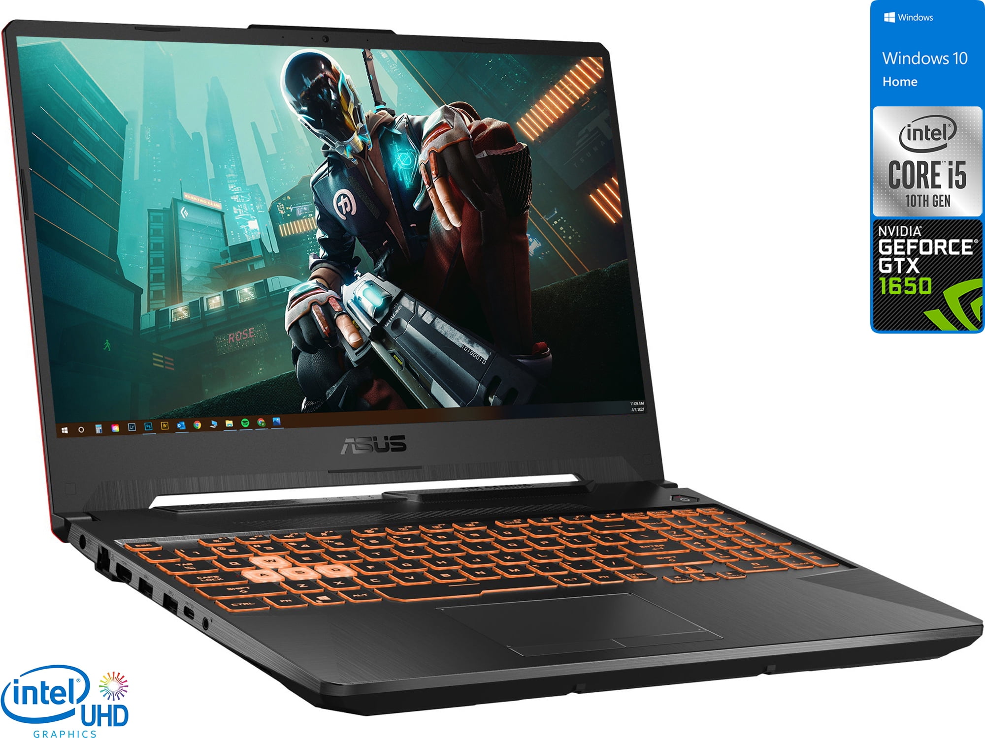 ASUS TUF F15 Gaming Notebook, FHD Display, Intel Core i5
