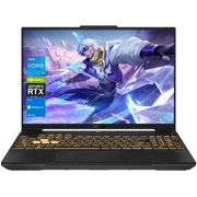 ASUS TUF F16 16" FHD+ 144Hz RTX 4050 Gaming Laptop, Intel Core 5 210H, 8GB RAM, 512GB SSD, Black