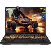 ASUS TUF F16 Gaming Laptop, Intel 5-210H, 64 GB DDR5 RAM, 1 TB PCIe SSD, 16'' FHD+ 1920x1200, WUXGA 144Hz IPS Display, Nvidia G-Force RTX 4050, 1-zone RGB Backlit Keyboard, W11 Home, Mecha Gray