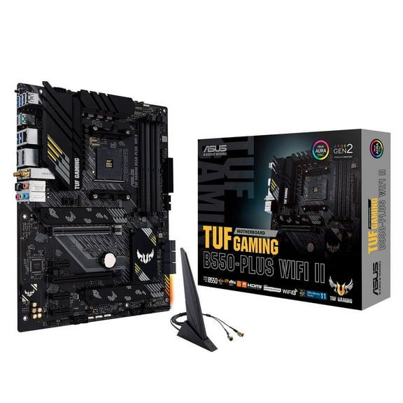 ASUS TUF GAMING B550-PLUS WIFI II AM4 AMD B550 SATA 6Gb/s ATX AMD Motherboard