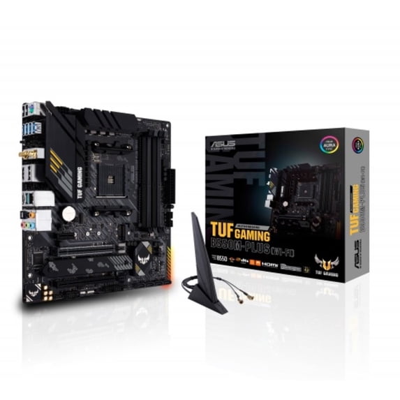 ASUS TUF GAMING B550M-PLUS (WiFi 6) AMD AM4 (3rd Gen Ryzen™) microATX gaming motherboard