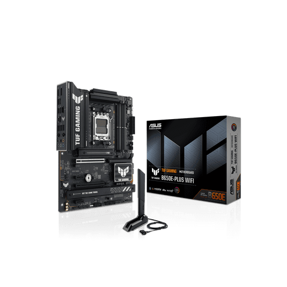 TUF GAMING B650E-PLUS WIFI Gaming Desktop Motherboard - AMD B650 Chipset - Socket AM5 - ATX (tufgamingb650e-pluswifi)