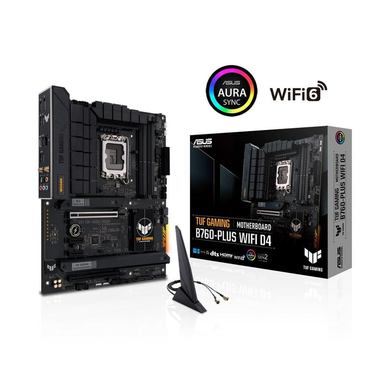TUF Gaming B760-PLUS WIFI D4 - ATX Desktop Motherboard, Intel B760