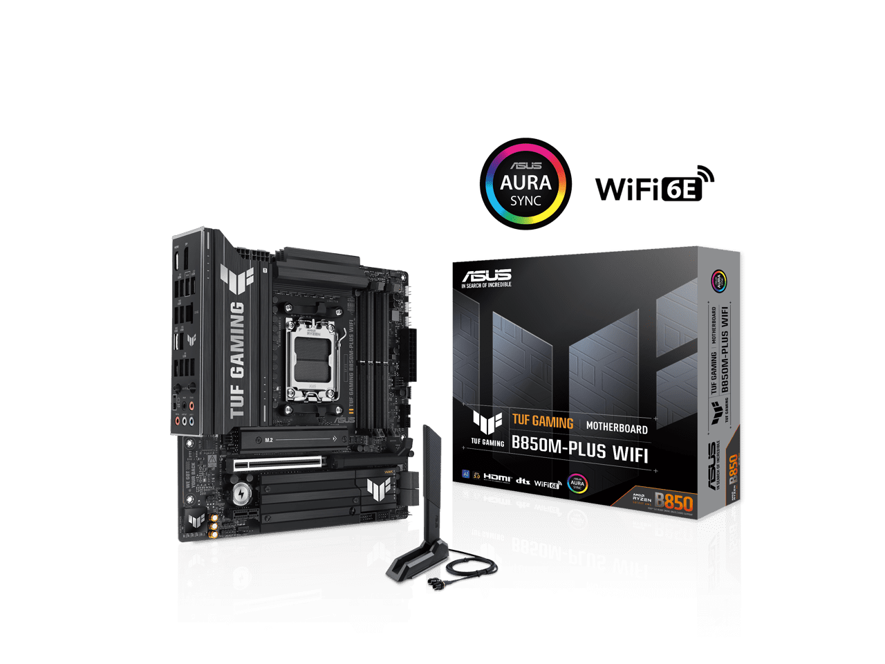 TUF B850M-PLUS WIFI Gaming Desktop Motherboard - AMD B850 Chipset