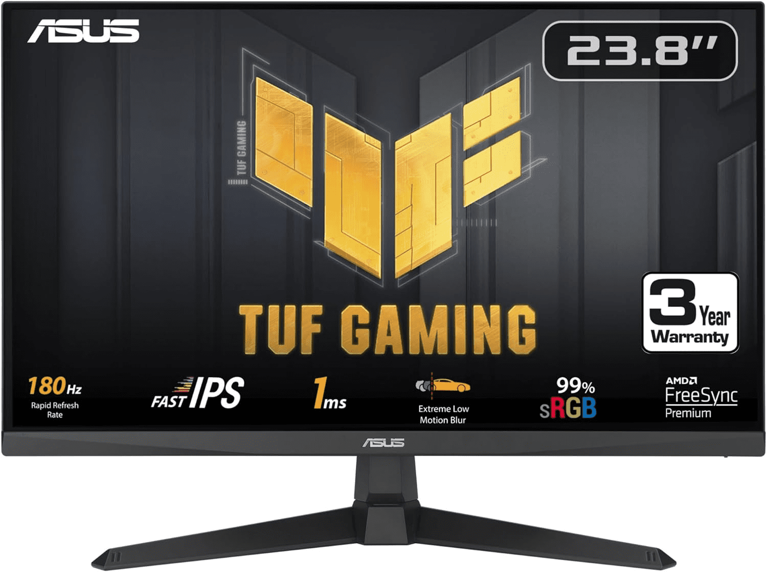 ASUS TUF Gaming 24” (23.8 inch viewable) 1080P Monitor (VG249Q3A