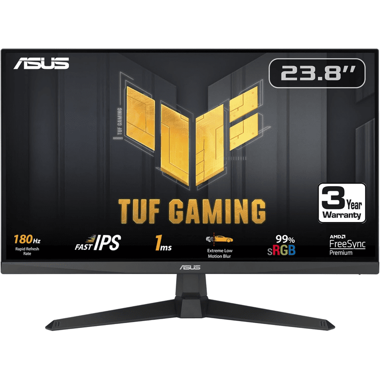 ASUS TUF Gaming 24” (23.8 inch viewable) 1080P Monitor (VG249Q3A