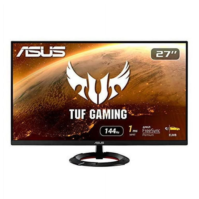 ASUS TUF Gaming 27 1080P Monitor VG279Q1R Full HD IPS 144Hz 1ms Extreme Low Motion Blur Speaker FreeSync Premium Shadow Boost VESA