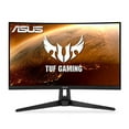thumbnail image 1 of ASUS TUF Gaming 27" 1440P HDR Curved Monitor (VG27WQ1B) - QHD (2560 x 1440), 165Hz (Supports 144Hz), 1ms, Extreme Low Motion Blur, Speaker, FreeSync Premium, VESA Mountable, DisplayPort, HDMI , BLACK, 1 of 5