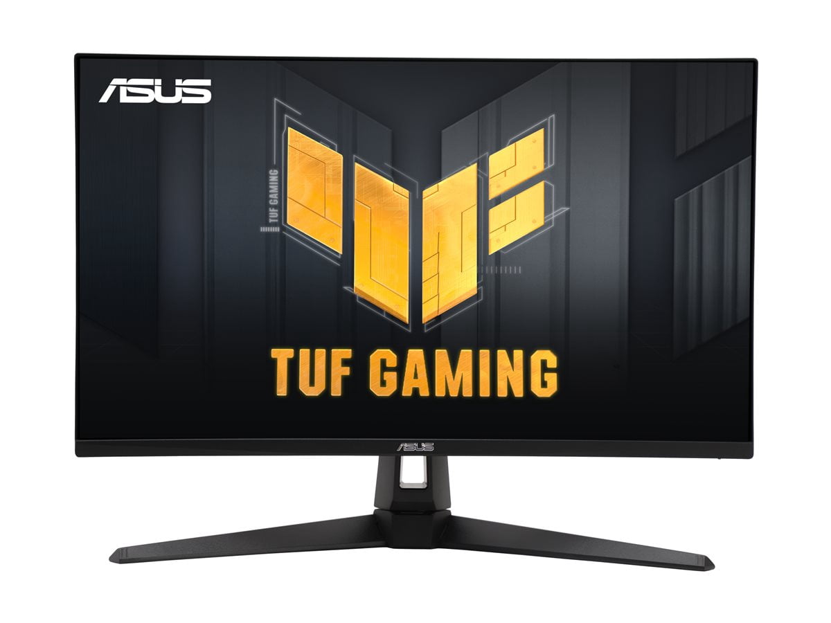 TUF VG27UQ1A 27" Class 4K UHD Gaming LED Monitor - 16:9 - Black - 27" Viewable - Fast IPS - LED Backlight - 3840 x 2160 - 16.7 Million Colors - FreeSync Premium/G-sync Compatible - 300 Nit - 1 ms -...