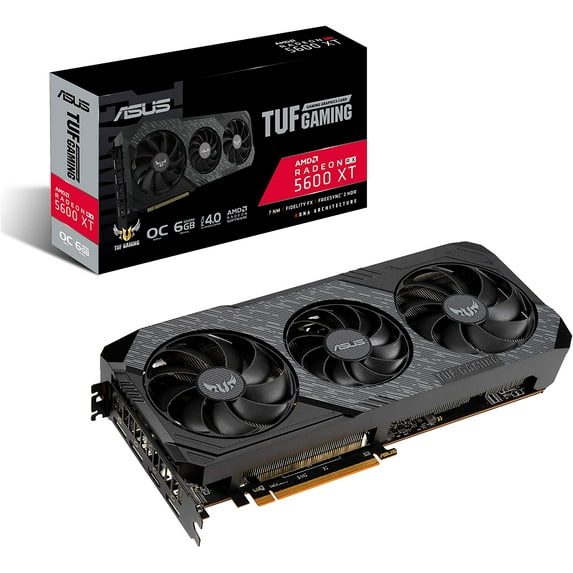 ASUS TUF Gaming 3 AMD Radeon RX 5600XT OC Edition Gaming Graphics Card