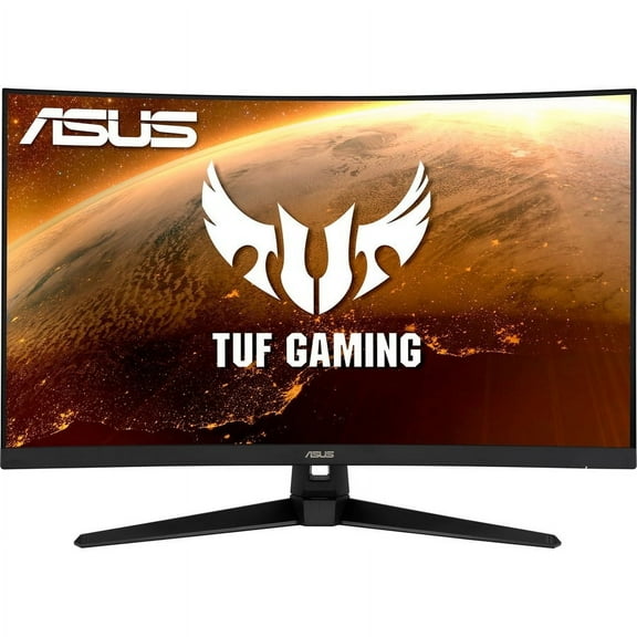 ASUS TUF Gaming 32" 1440P HDR Curved Monitor (VG32VQ1B) - QHD (2560 x 1440), 165Hz (Supports 144Hz), 1ms, Extreme Low Motion Blur, Speaker, FreeSync Premium, VESA Mountable, DisplayPort, HDMI