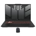 thumbnail image 1 of ASUS TUF Gaming A15 Gaming Laptop (AMD Ryzen 9 7940HS 8-Core, 15.6in 144 Hz Full HD (1920x1080), GeForce RTX 4070, 16GB DDR5 4800MHz RAM, Win 11 Home) with Premium Backpack, 1 of 7