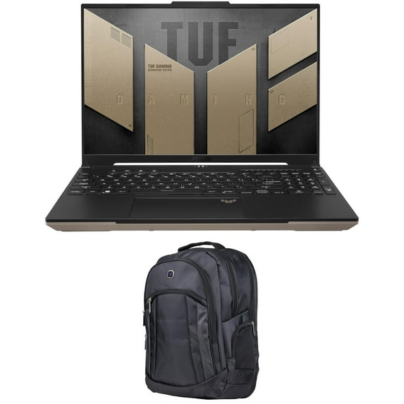 ASUS TUF Gaming A16 Advantage Edition Gaming/Entertainment Laptop (AMD Ryzen 9 7940HS 8-Core, 16.0in 240 Hz Wide QXGA (2560x1600), Radeon RX 7700S, Win 11 Home) with 1680D Backpack