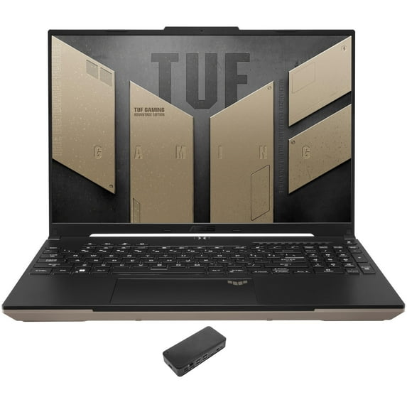 ASUS TUF Gaming A16 Advantage Edition Gaming/Entertainment Laptop (AMD Ryzen 9 7940HS 8-Core, 16.0in 240 Hz Wide QXGA (2560x1600), Radeon RX 7700S, Win 11 Home) with USB-C Dock