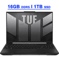 thumbnail image 1 of ASUS TUF Gaming A16 Premium Laptop 16" FHD+ 165Hz 7ms 100% sRGB AMD Octa-core Ryzen 7 7735HS 16GB DDR5 1TB SSD Radeon RX 7600S 8GB Graphic Backlit Keyboard SB-C USB4 Fast Charging Win11 Gray, 1 of 7