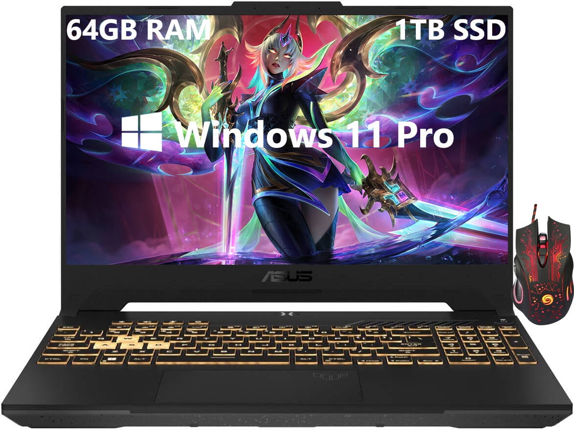 ASUS TUF F15 Laptop, 15.6” FHD 144Hz, Intel i5, NVIDIA RTX 3050