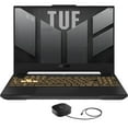 thumbnail image 1 of ASUS TUF Gaming F15 Gaming Laptop (Intel i5-13500H 12-Core, 15.6in 144 Hz Full HD (1920x1080), GeForce RTX 4050, 16GB RAM, Win 11 Pro) with G5 Essential Dock, 1 of 7