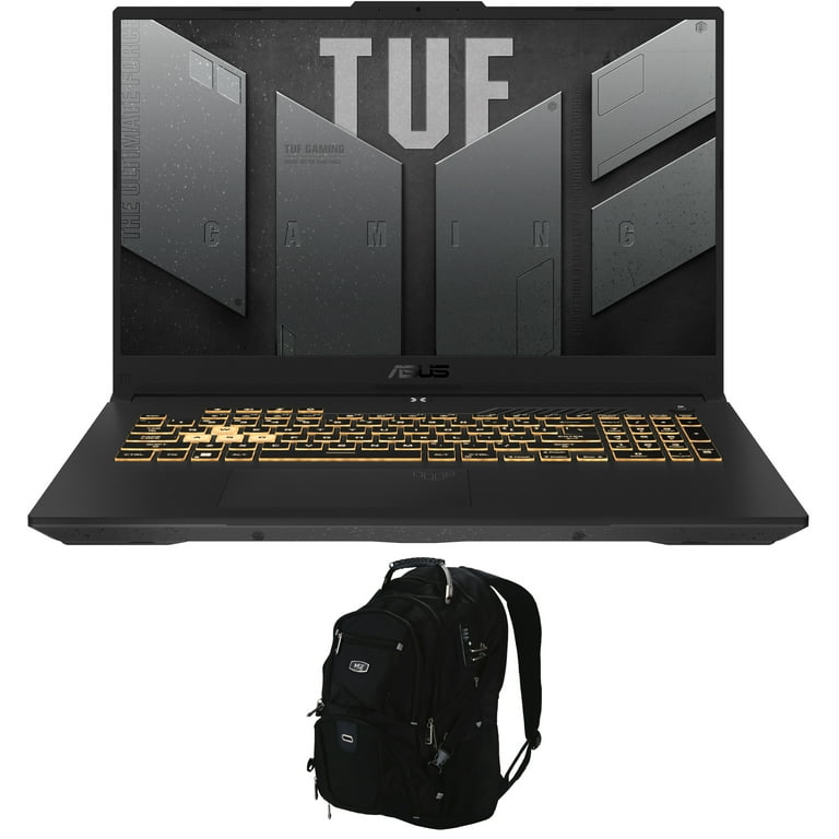 TUF Full Backpack 17.3in HD 144Hz Laptop 11 Pro) (1920x1080), 14-Core, Travel/Work (Intel F17 Win ASUS Gaming with Gaming/Entertainment i7-12700H