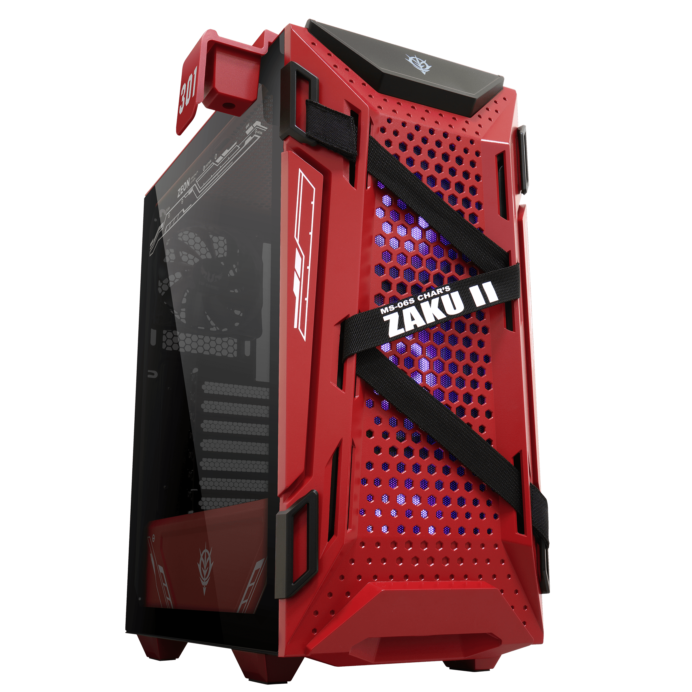 ASUS TUF Gaming GT301 ZAKU II Edition ATX mid-Tower Compact case