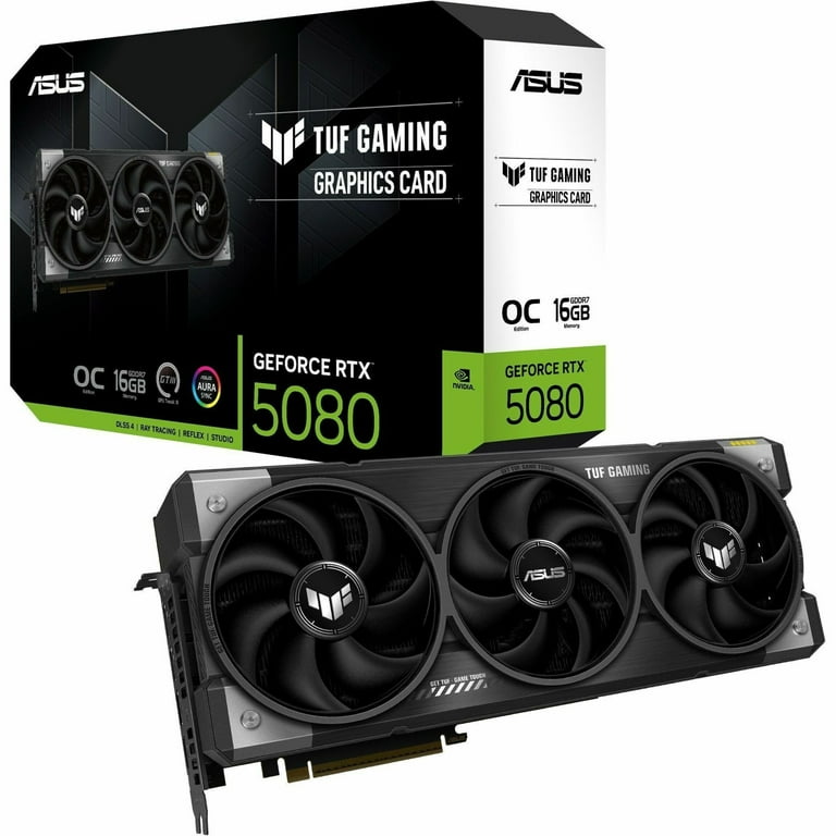 TUF NVIDIA GeForce RTX 5080 Graphic Card, 16 GB GDDR7