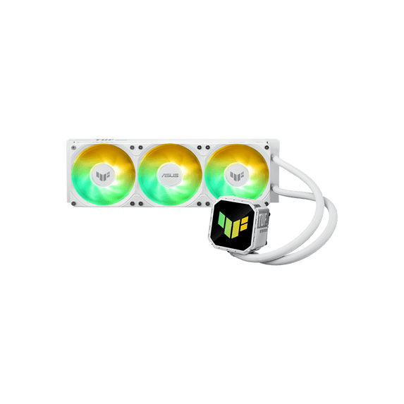 ASUS TUFGAMINGLCIII360ARGBWHT TUF Gaming LC III 360 ARGB White 360mm AIO CPU Cooler
