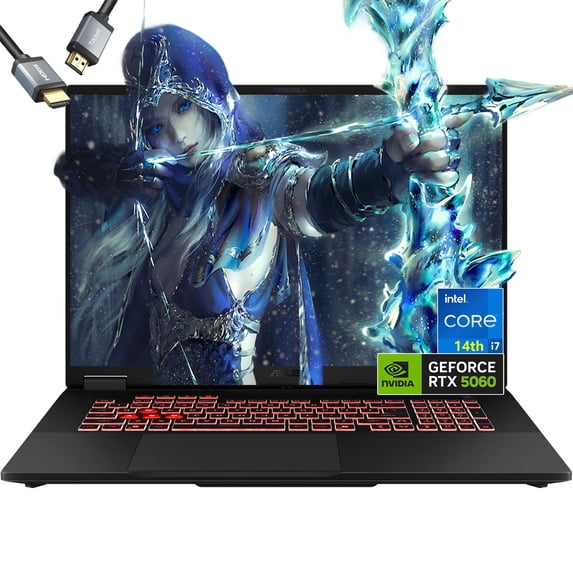 ASUS TUF Gaming Laptop i7-14650HX Beat AMD Ryzen 9 8945H - RTX 5060 - 15.6 FHD IPS Display - 64GB RAM| 4TB SSD - RGB Backlit Keyboard - Windows 11 - G-SYNC - Portatil Gamer PC