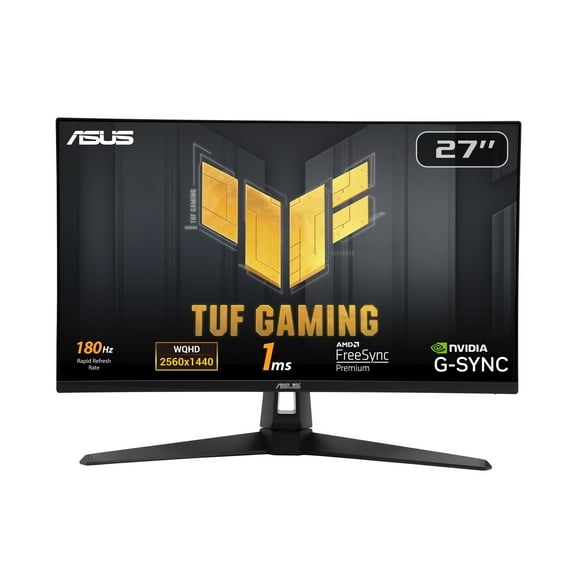 ASUS TUF Gaming VG27AQ3AZ Gaming Monitor 27" QHD (2560x1440), 180Hz, Fast IPS, 1ms (GTG)