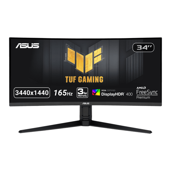 ASUS TUF VG34VQL1B 34" 3440x1440 UWQHD 1ms 165Hz Curved Desktop Monitor