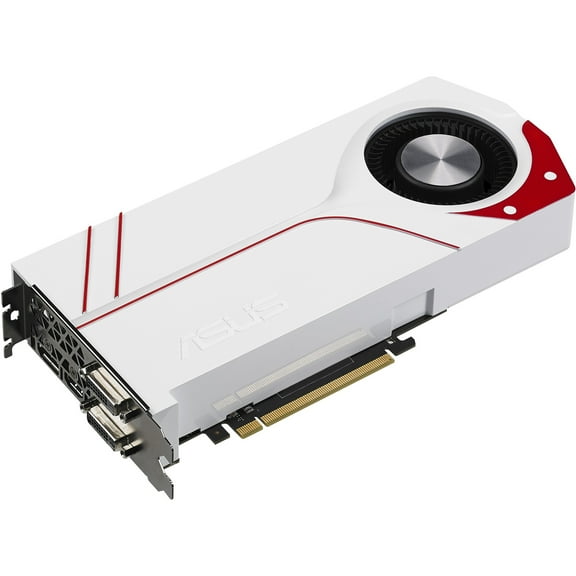 ASUS TURBO-GTX970-OC-4GD5 - Graphics card - GF GTX 970 - 4 GB GDDR5 - PCIe 3.0 x16 - 2 x DVI, HDMI, DisplayPort - white