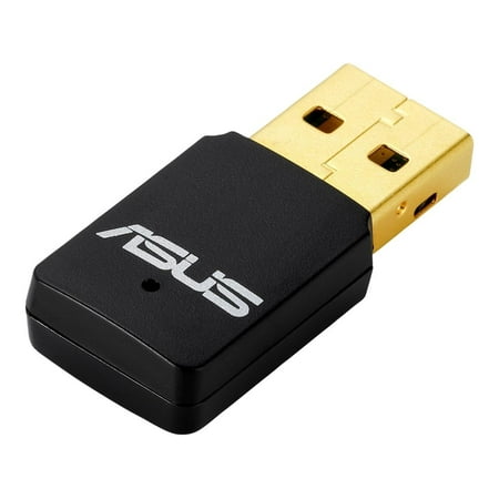 ASUS - N300 USB 2.0 Network Adapter - Black