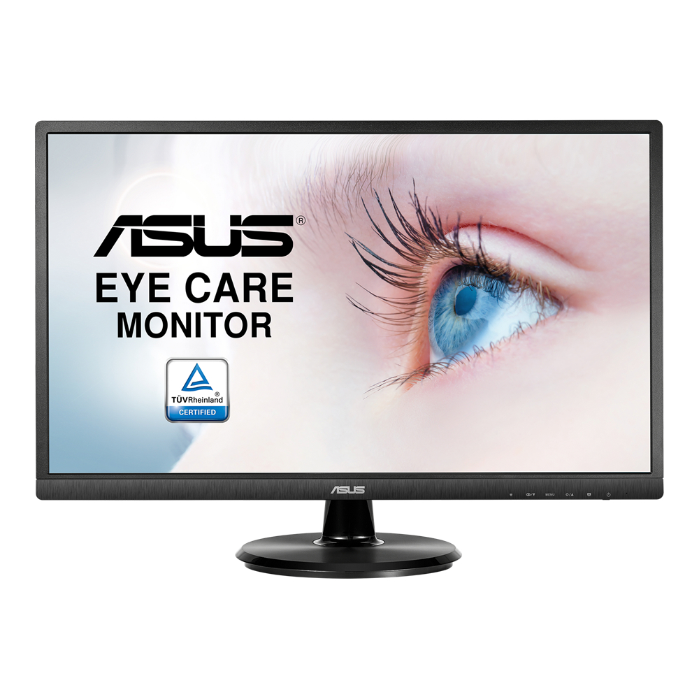 ASUS VA249HE 23.8” Full HD 1080p HDMI VGA Eye Care Monitor with 178° Wide Viewing Angle - image 1 of 4