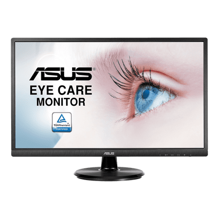 ASUS - 23.8" LED FHD Monitor (HDMI, VGA) - Black
