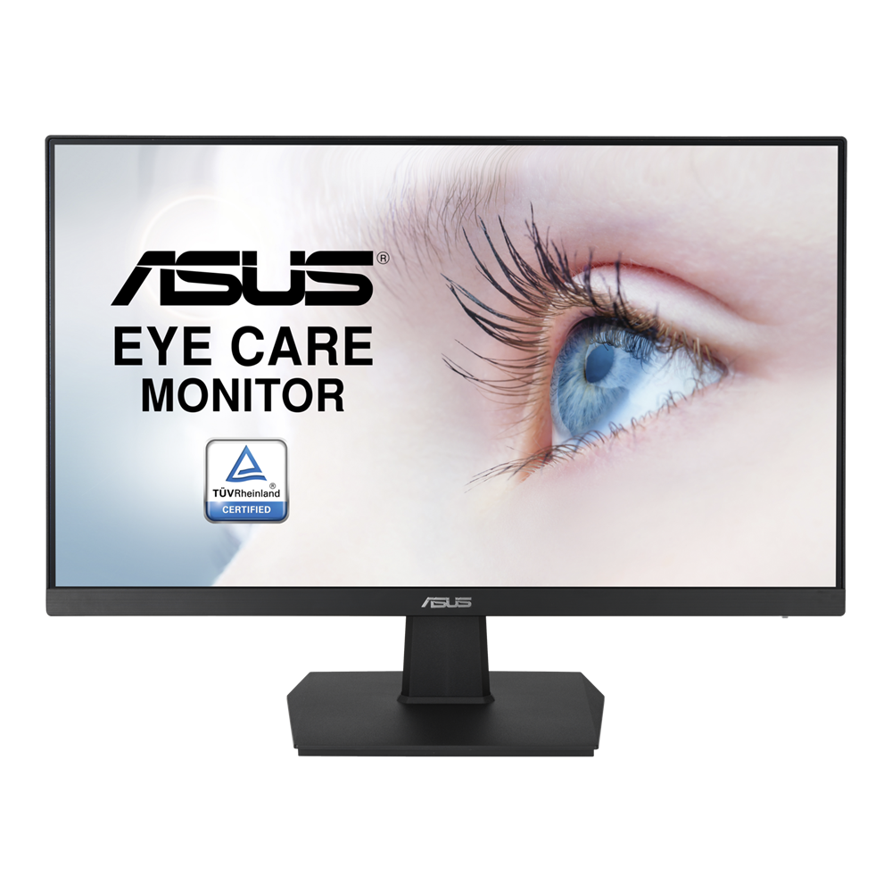 ASUS VA24EHE 23.8” Monitor 75Hz Full HD (1920x1080) IPS Eye Care HDMI D-Sub DVI-D - image 1 of 4
