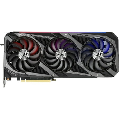 ASUS - NVIDIA GeForce RTX 3070 V2 ROG Strix 8GB GDDR6 PCI Express 4.0 Graphics Card - Black